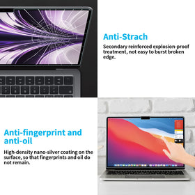 ANTOGOO V beside MacBook Air to show exact size and perfect fit benefit