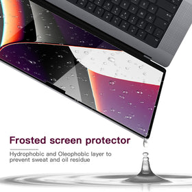 ANTOGOO V anti-scratch surface helps maintain clarity during daily typing.