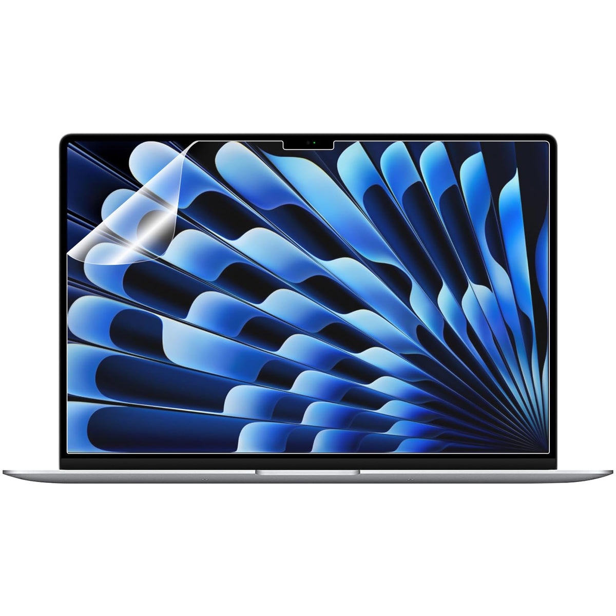 ANTOGOOV 2Pack matte protector reduces glare for 15-inch MacBook Air.