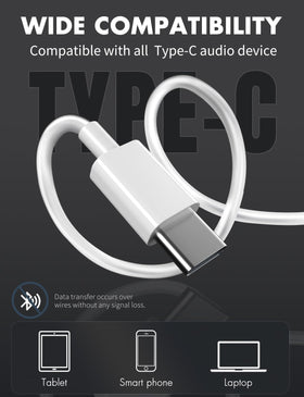 Antool USB-C headphones compact design for easy everyday carry
