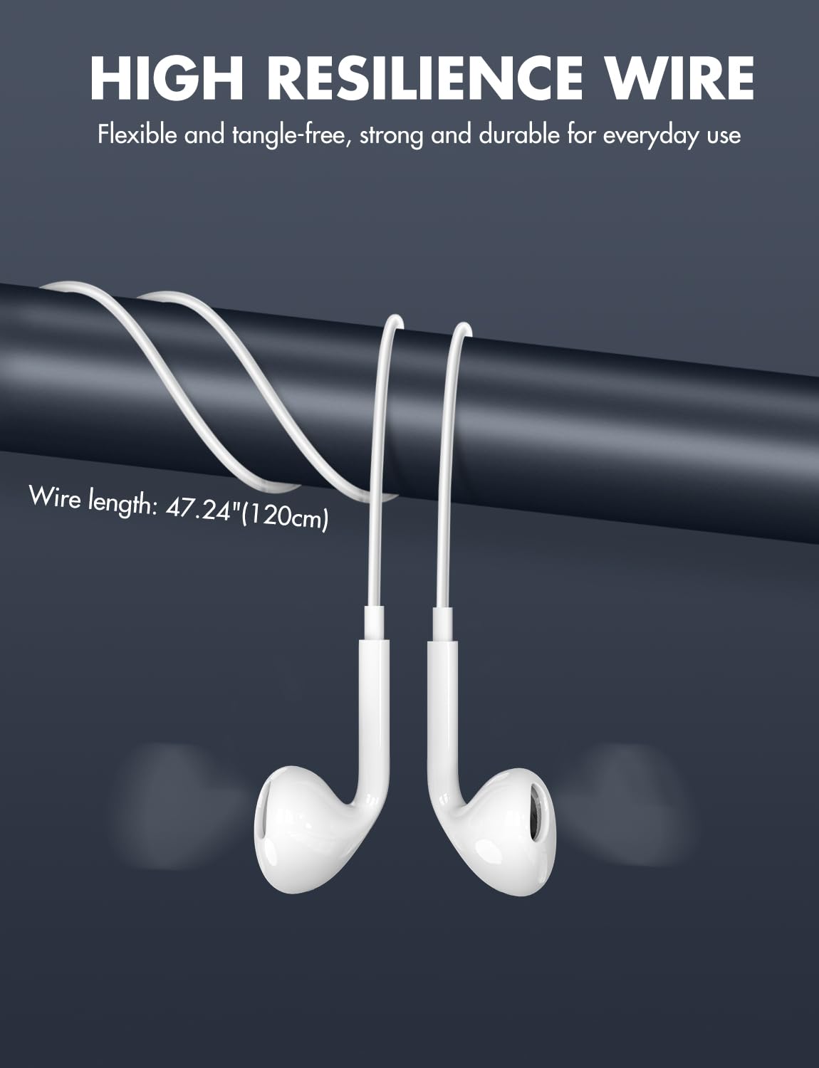 Antool USB-C headphones sweat and water resistant for workouts