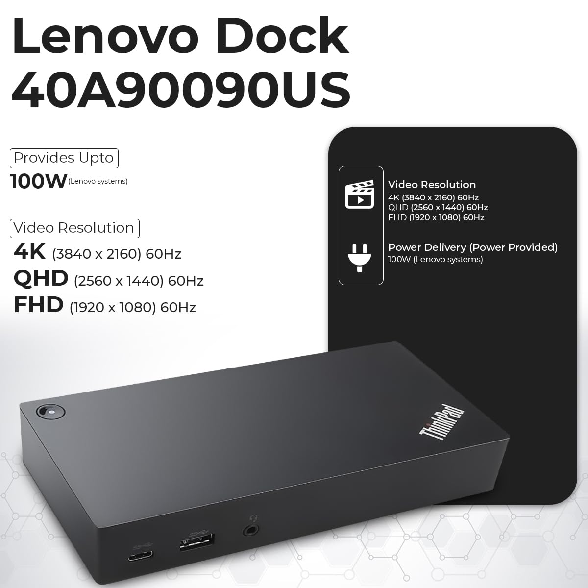ANYHDD renewed-unit dock offers reliable performance after refurbishment.