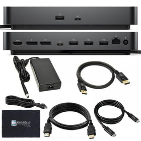 ANYHDD Dell Pro Dock WD25 front view with multiple ports for efficient workstation setup.