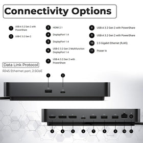 180W power adapter keeps devices charged during sessions.