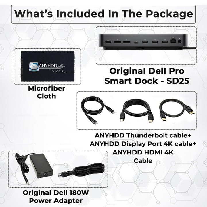 SD25 front view with dual Thunderbolt 4 and USB ports.