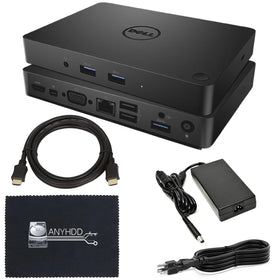 ANYHDD Dell WD15 front view showing dock and label, quick recognition benefit