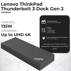 ANYHDD Lenovo dock 4K HDMI cable delivers sharp video at high bandwidth.
