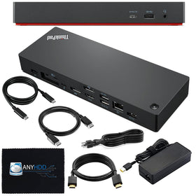 ANYHDD Lenovo ThinkPad Docking Station USB-C ports enable versatile connectivity.