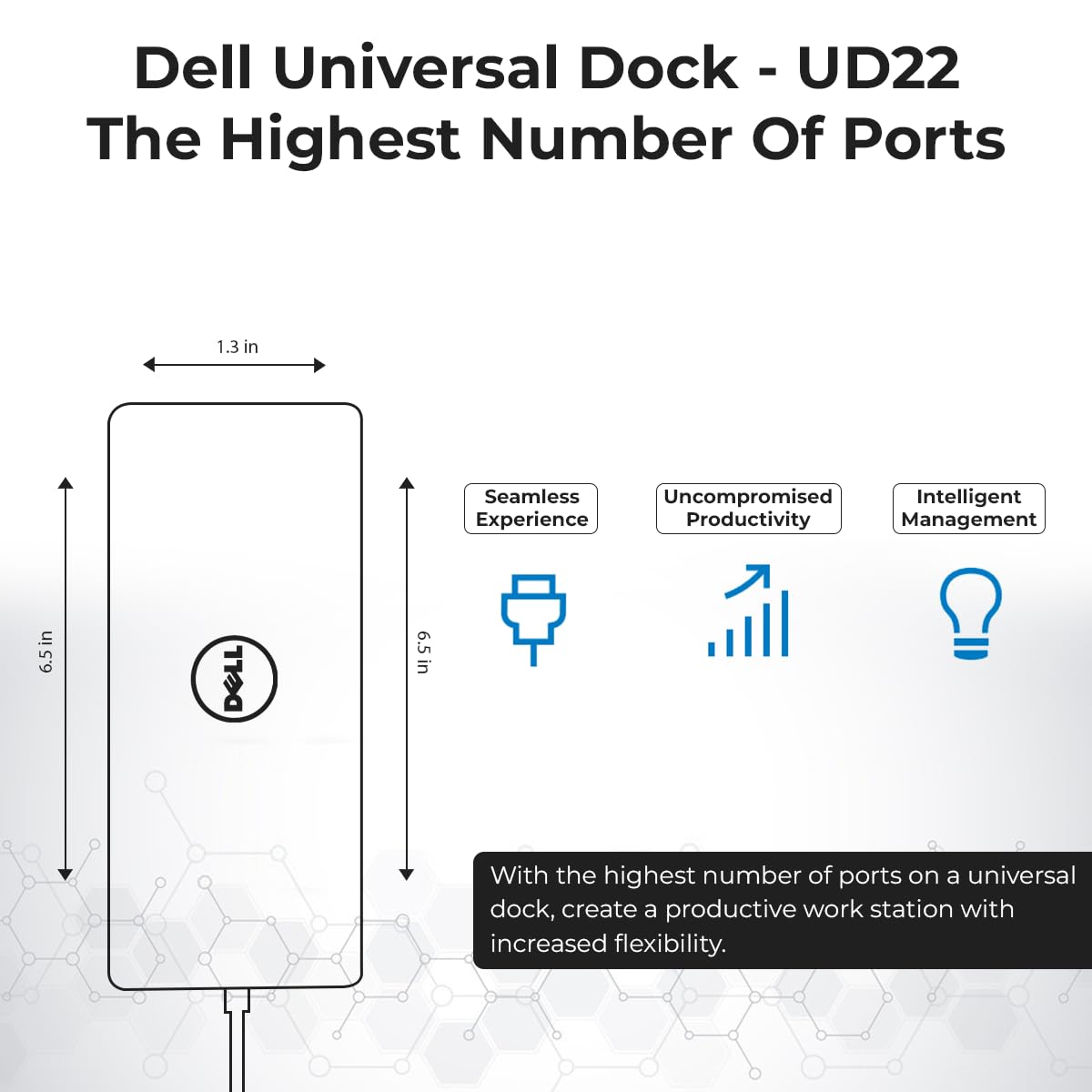 ANYHDD UD22 DisplayLink support ensures cross-OS compatibility across devices.
