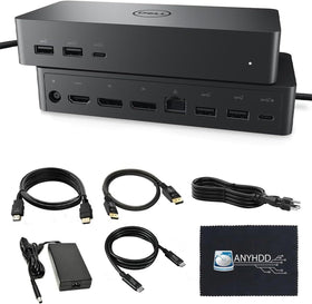 ANYHDD UD22 front ports enable quick laptop connectivity for multiple peripherals.