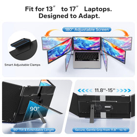 Anyking plug-and-play USB-C connection enables instant setup during travel.