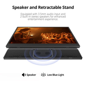 Anyuse with gaming console showing bright display for portable gameplay