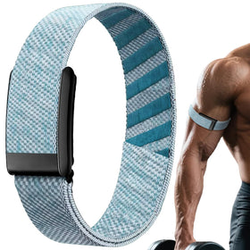 Anpzband nylon bicep band adjustable fit for comfortable workouts