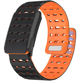 Anpzband silicone magnetic band on-wrist charging keeps data tracking continuous.