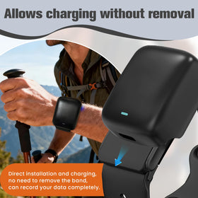 Anpzband Whoop 5.0 on-wrist charging strap enables uninterrupted data tracking