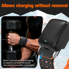 Waterproof Anpzband for Whoop 5.0 supports swimming and workouts with easy cleaning.