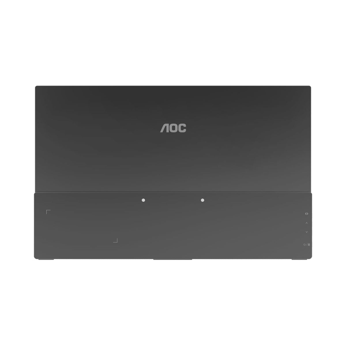 AOC 16T15 connected to laptop as second screen boosting productivity on-the-go