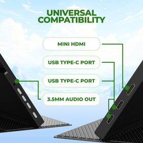 AOC 16T20 IPS wide angle panel delivers accurate colors from any angle