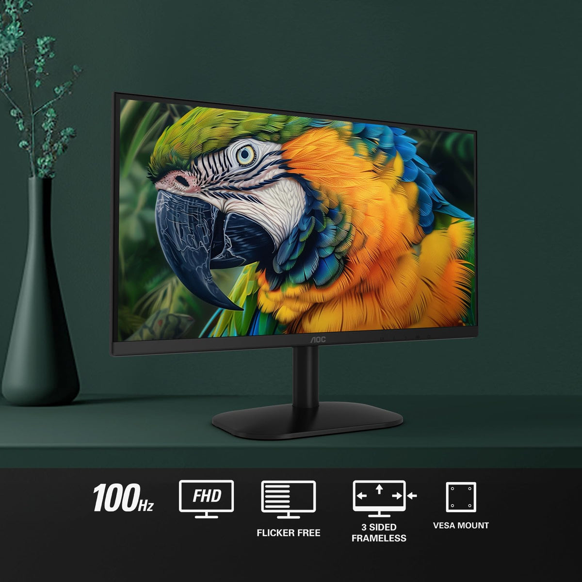AOC 22B2HM2 vivid colors and HDR-ready visuals
