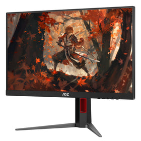 AOC 24G4 ports with DisplayPort and HDMI for flexible connectivity
