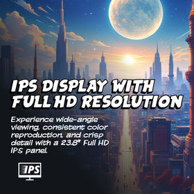 AOC 24G51F IPS panel delivering rich colors and wide viewing angles.