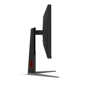 AOC Q27G4ZMN frameless design showcases a sleek, space-saving setup