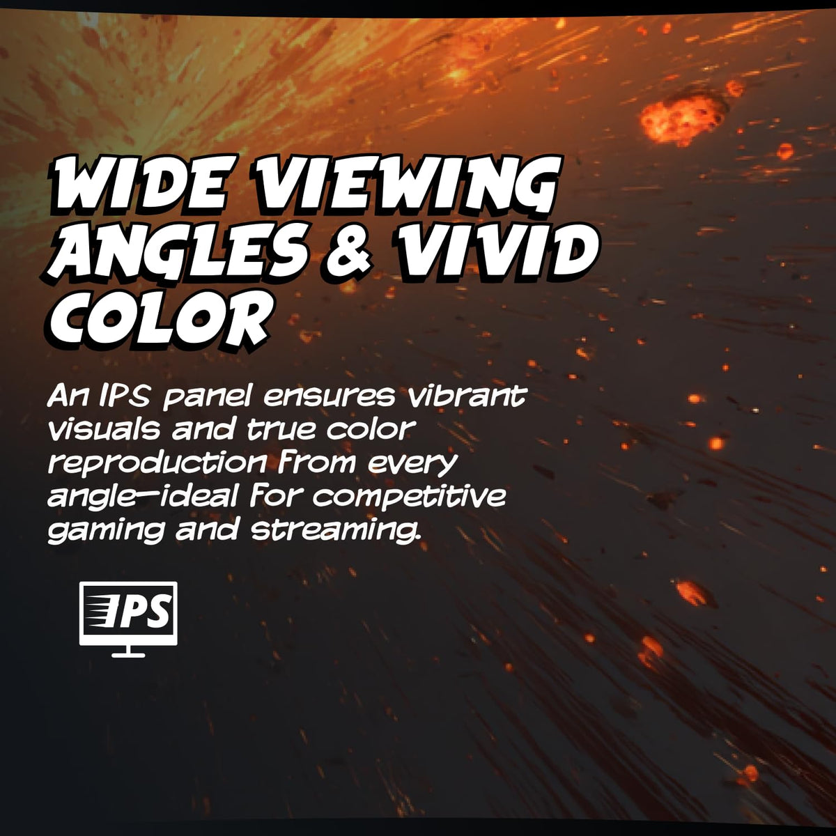 AOC 27G51Z 0.5ms MPRT reduces motion blur in fast action