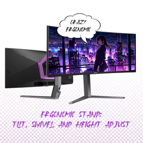 AOC AGON PRO AG346UCD USB 3.2 ports for easy peripheral connections