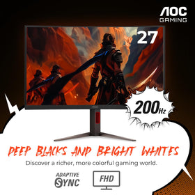 AOC C27G4H2 1500R curve broadens the field of view