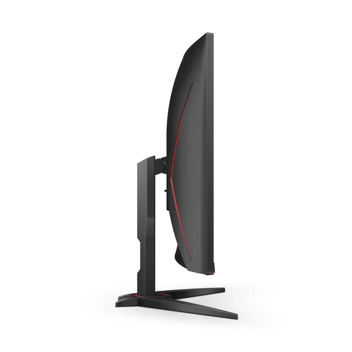 AOC C32G2ZE versatile DP/HDMI/VGA ports with VESA compatibility.