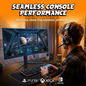 AOC CU34G4H multitasking-ready setup enables broader workflow and productivity.