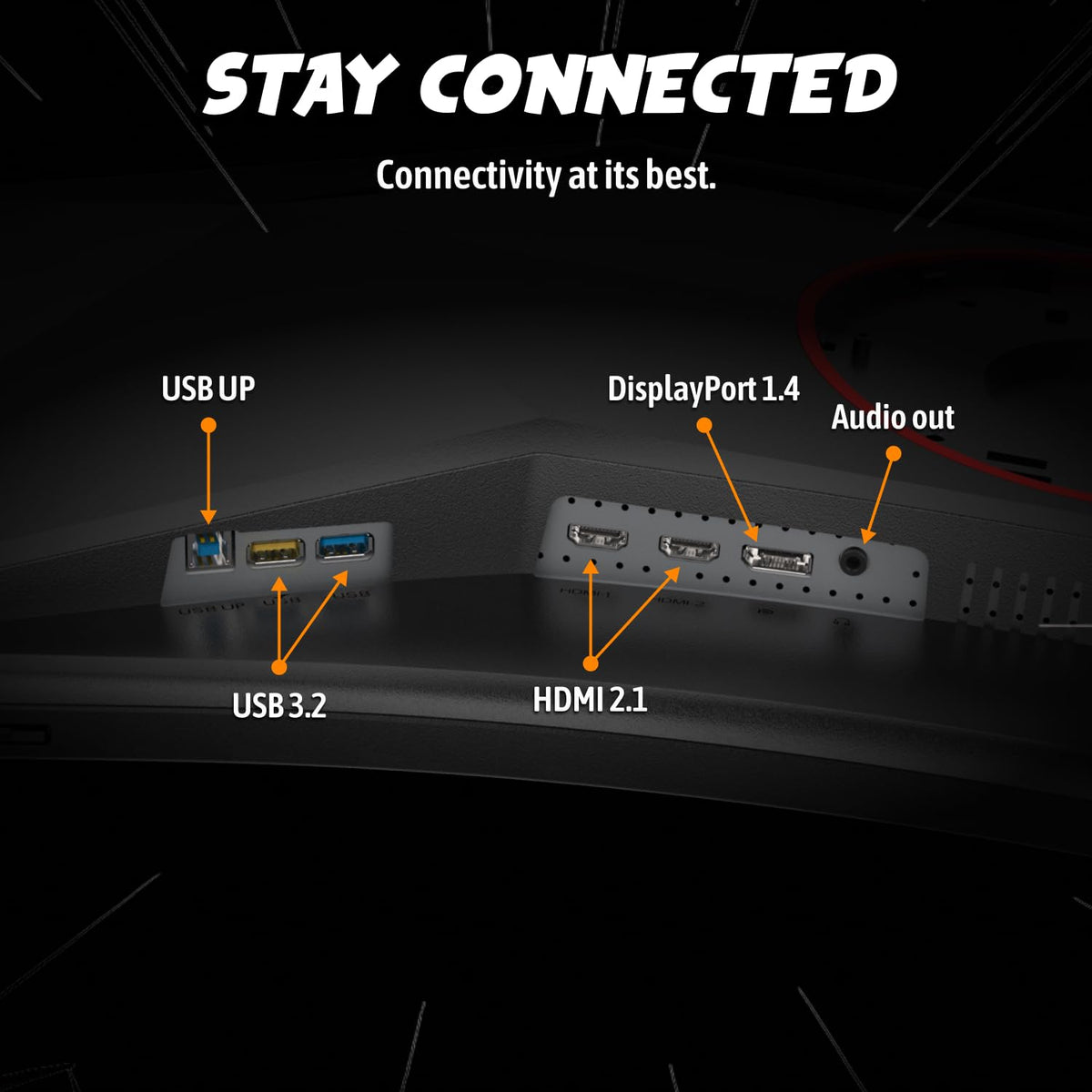 AOC CU34G4Z sleek, battle-ready design for modern gaming setups.