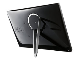AOC foldable flexi-stand detail, stable positioning benefit