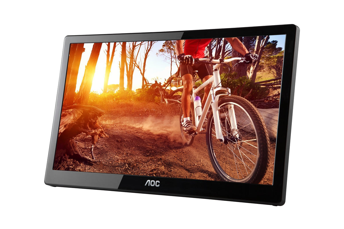 AOC front view showing display and bezel, clear second-screen benefit