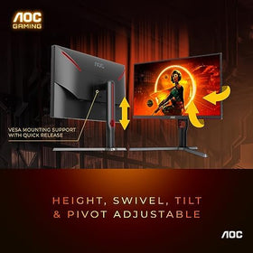 AOC Q27G3XMN DisplayHDR1000 delivers vivid highlights and improved contrast.