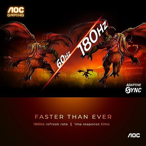 AOC Q27G3XMN QHD resolution at 2560x1440 for crisp game details.