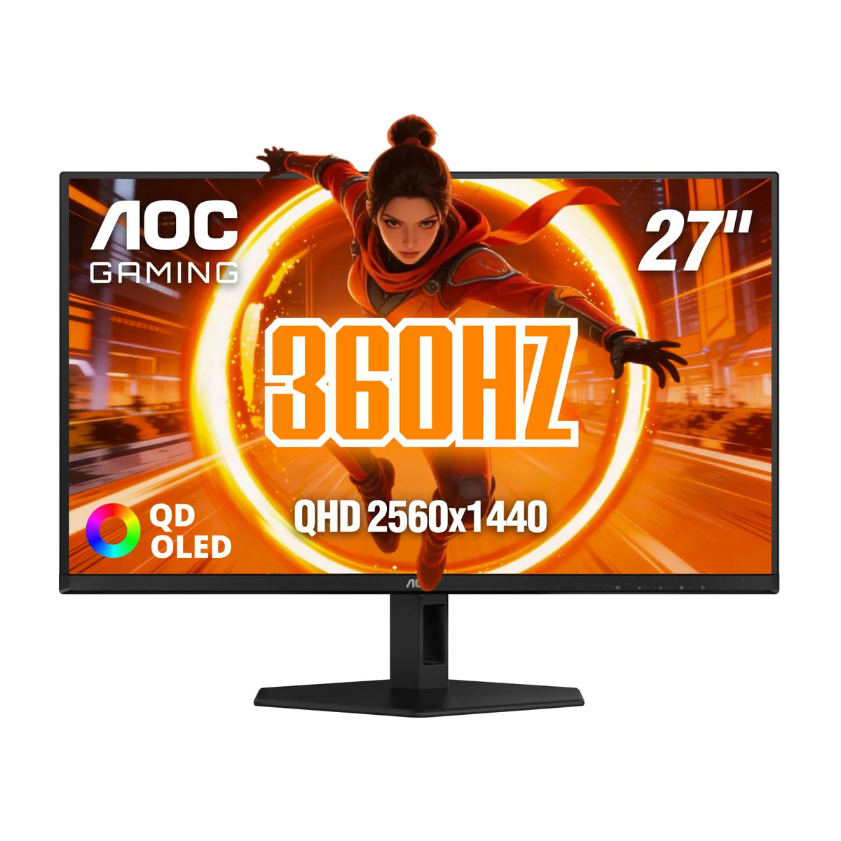 AOC Q27G40SDE 27-inch QHD display delivers immersive gaming clarity
