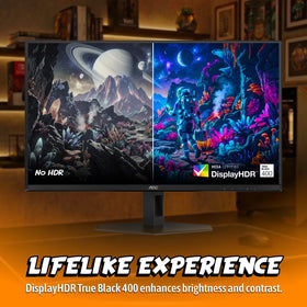 AOC Q27G40SDE NVIDIA G-SYNC Compatible ensures tear-free performance