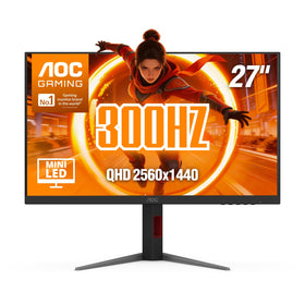 AOC Q27G4SMN 27-inch mini-LED display delivering immersive gaming visuals