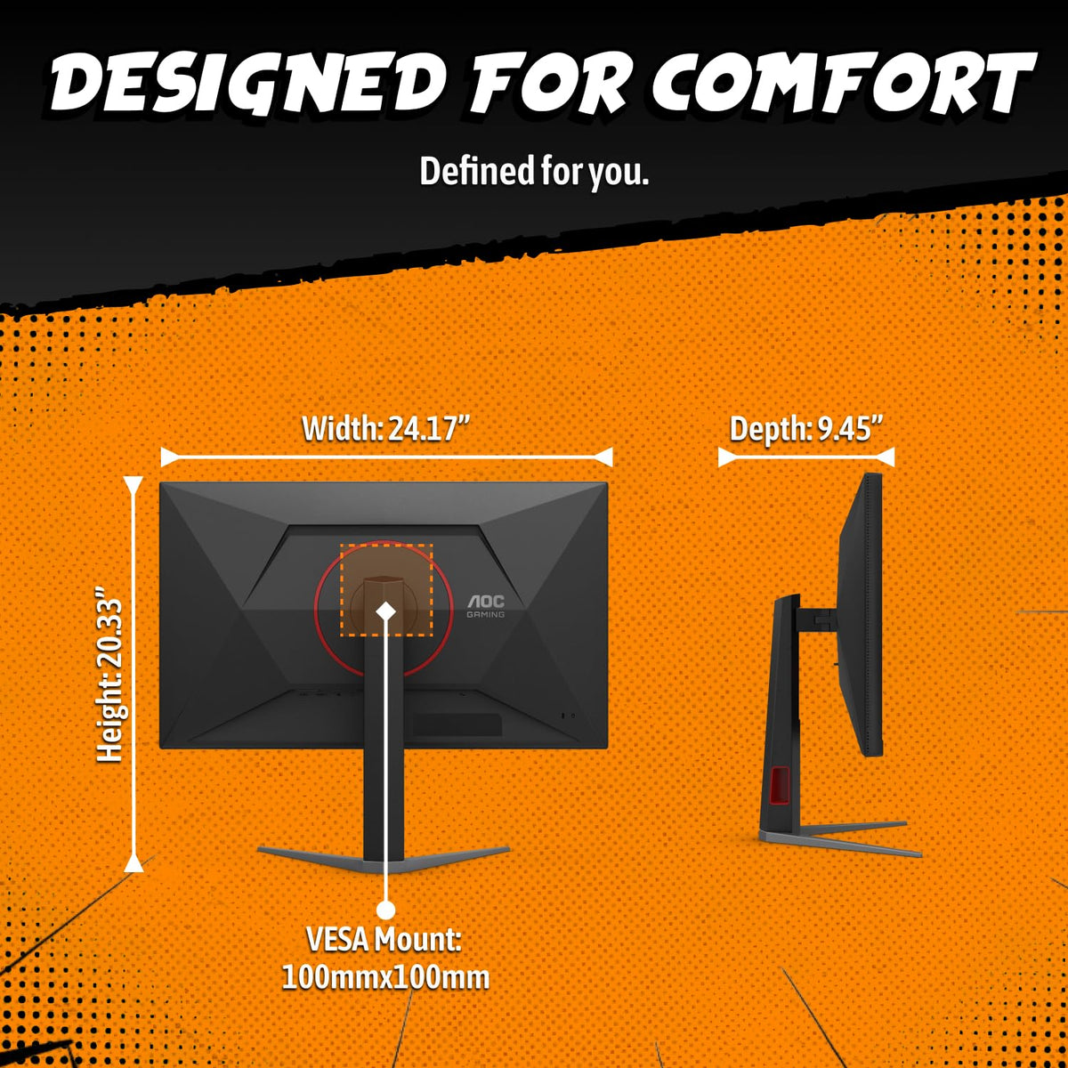 DisplayPort 1.4 and HDMI 2.1 connectivity on the Q27G4SMN