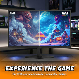 AOC Q27GAZD HDR True Black sample illustrating deep blacks and bright highlights