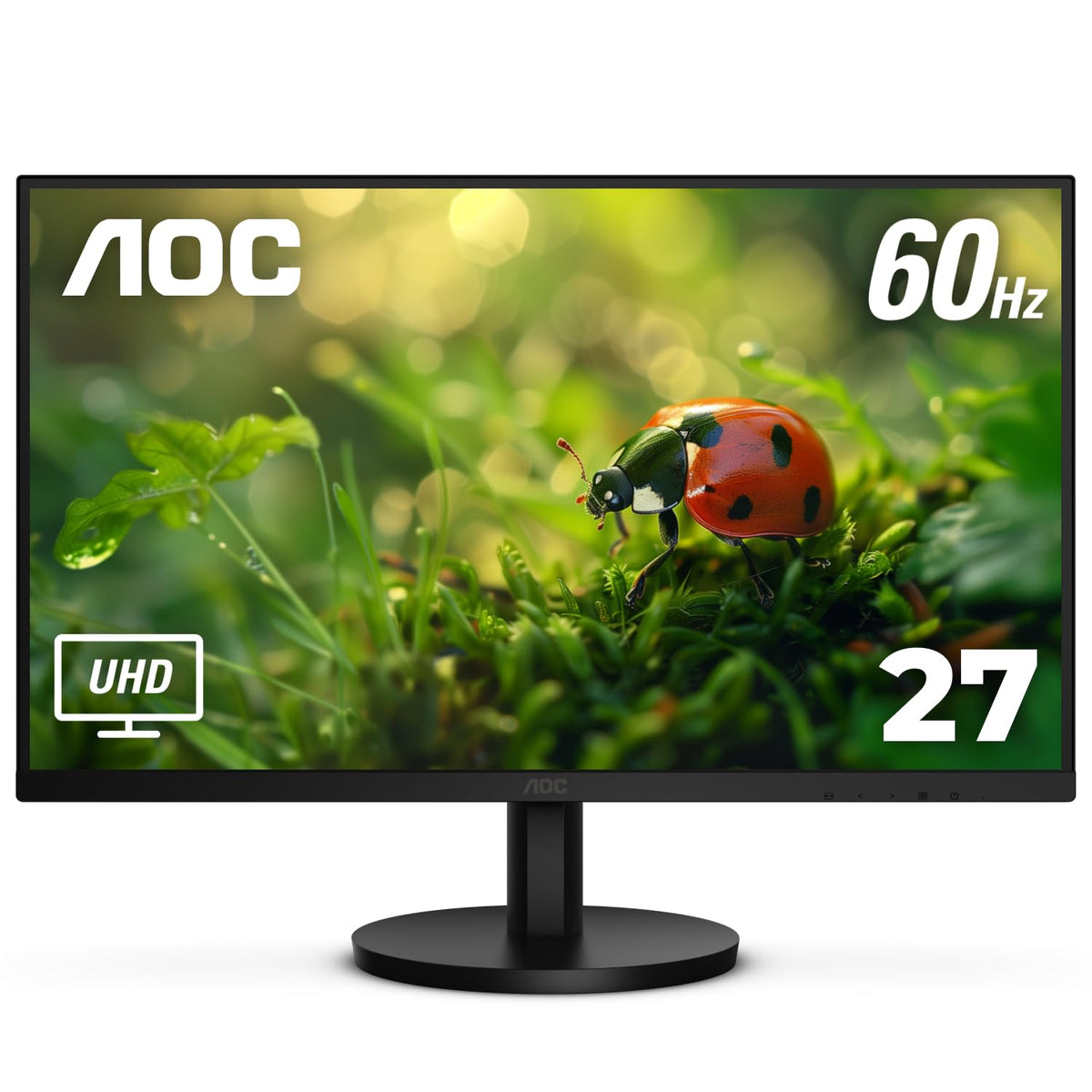 AOC U27B3A 4K 27-inch display for crisp multitasking and creative work