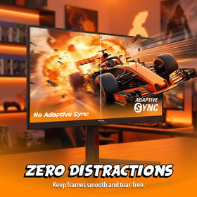 AOC U32G4 0-5ms MPRT UHD reduces motion blur in fast scenes.