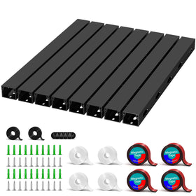 Aocii front view showing full 8-piece kit and neat storage benefit