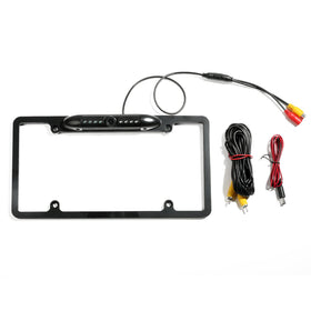 AOCISKA iron license plate frame offers durable protection.