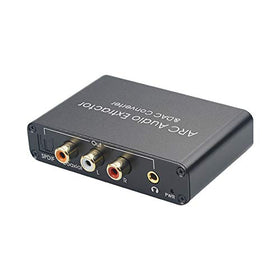 Aodafy optical and coaxial outputs ready for TV to speaker systems.