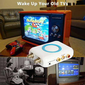 AoeSpy HDMI to RCA converter compatibility with set-top boxes and game consoles for broader compatibility.