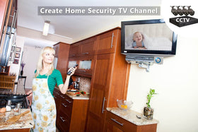 AoeSpy HDMI to RCA converter setup illustrates quick connection to legacy televisions for vintage viewing.