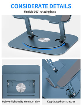 AOEVI folded flat showing compact storage benefit for small desks