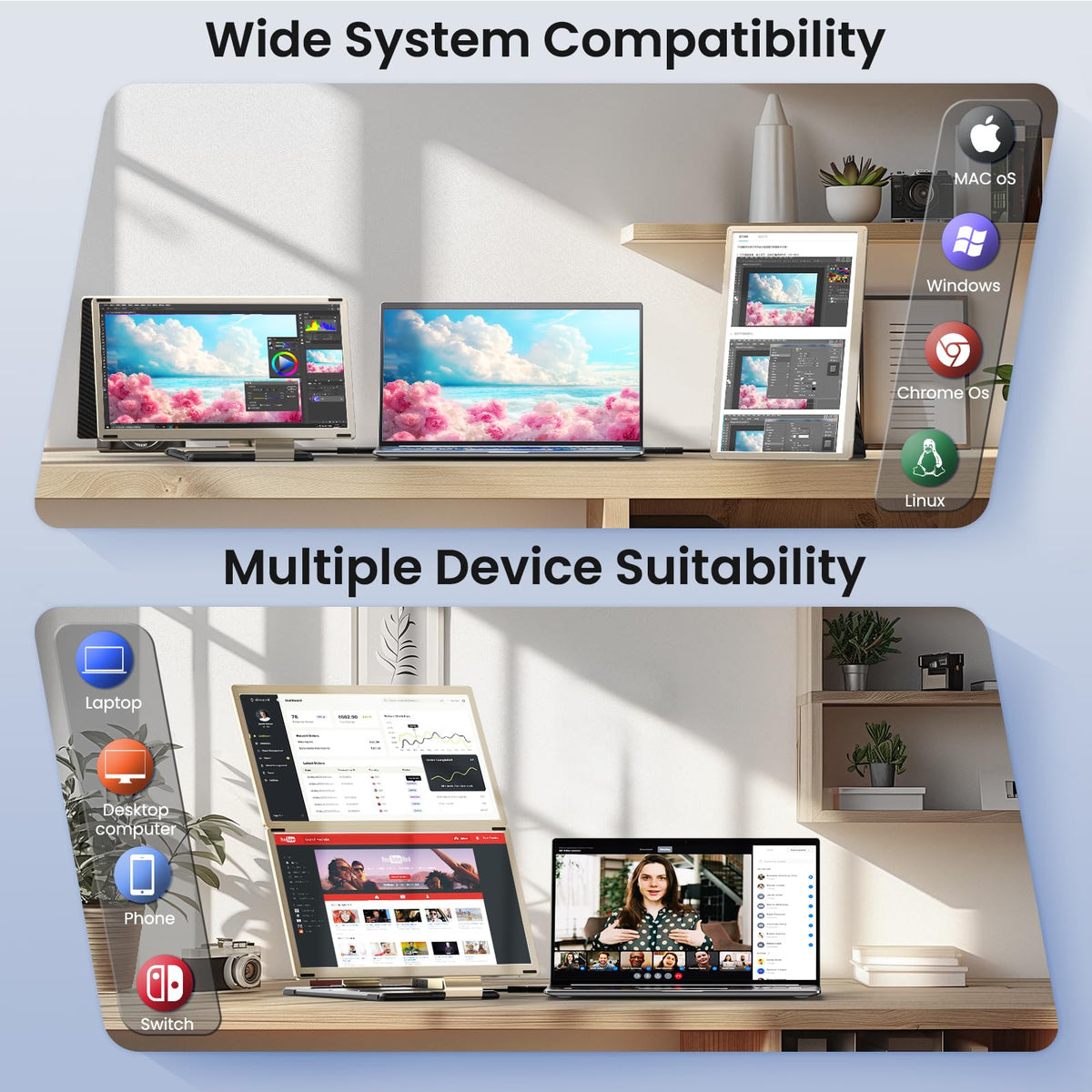 AOKER extender demonstrating reverse charging capabilities for devices.